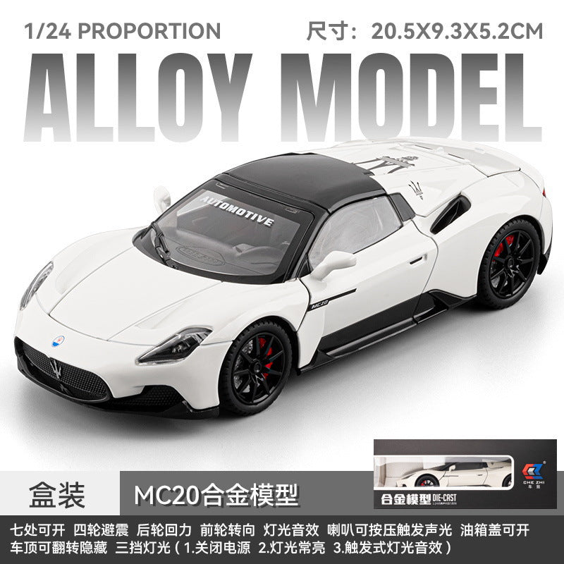 Maserati MC20 Alloy Car Simulation Sports Car BB01