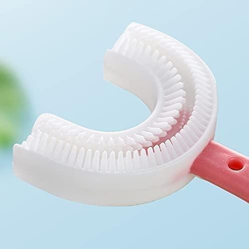 Manual Toothbrush U Shaped Soft Silicone Brush